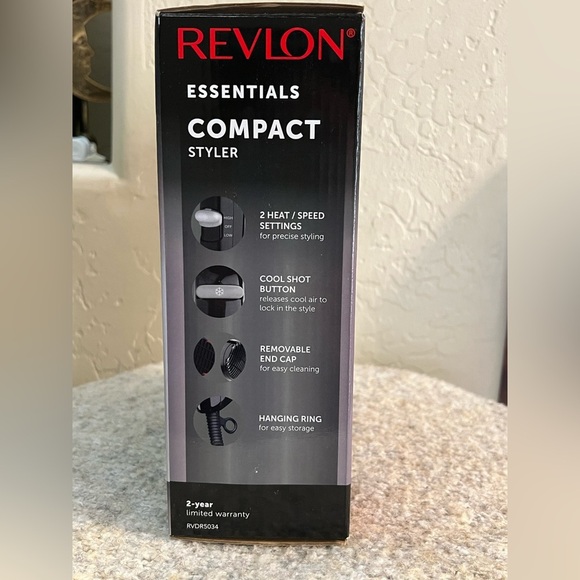 Revlon Essentials Compact Styler Hair Dryer 1875W Lightweight - Picture 3 of 6